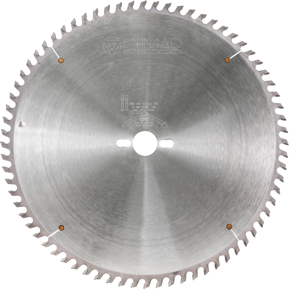 Пила Dimar 90110106 мульти панель D253x30x3,2 Z48 дуплообразный зуб