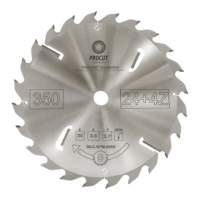 Пила для многопильного станка 350x30x3.6/2.5 Z=24 (+4) PROCUT 791.3503024