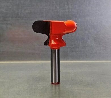 Фреза для мебельных ручек 6 38,1x22,2x54,2 8 РЕЗЕЦ 7010001 (L1-54.2 мм, L2-22.2 мм, D1-38.1 мм, D2-8 мм)