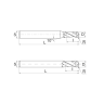 Фреза сферическая по стали Z2 DJTOL DPB2-05T