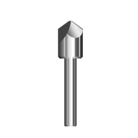 2401 HARTENSE Фасонная двузаходная фреза для изготовления гибочных канавок в алюминиево-композитных панелях HT55CF2WOF-2.0-6.0-0.5-40