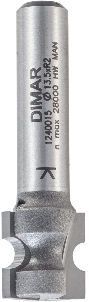 Фреза Dimar 1240015 катушка R2 D13,5x12,7 L45 хвостовик 8
