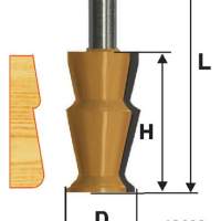 Фреза кром фигурная ф32х57мм хв 12мм Энкор 10688