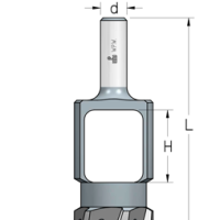 Сверло WPW MN35008 для изготовления пробок D35 хвостовик 13