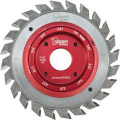 Пила Dimar 95620303 подрезная DLEADER D120x20x2,8-3,6 Z24 регулировка не снимая со станка