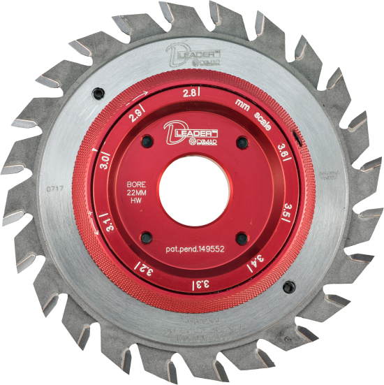 Пила Dimar 95620303 подрезная DLEADER D120x20x2,8-3,6 Z24 регулировка не снимая со станка