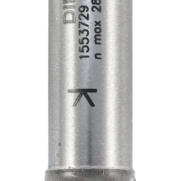 Фреза Dimar 1553729 антиперелив врезная волна D25,4x12,7 L54, хвостовик 12