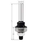 Державка для сменных дисков c ниж. подшип. (креп. гайкой) L=63 l1=26 S=8 (подш. 22мм) PROCUT 707851P