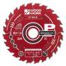 Диск пильный для продольного и поперечного реза дерева 185*1.8/1.2*30+20H*24T ATB Woodwork 27.185.24