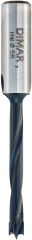 Сверло Dimar 2014137 глухое правое 4 флейты D8x30 L57,5 хвостовик 10x20 присадка