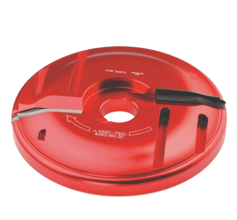 Фреза насадная Dimar 7510081 филенка профиль по выбору D180x25x57 Z2 сменные ножи посадка 30 (L1- мм, L2-25 мм, D1-180 мм, D2-30 мм)