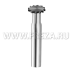 Фреза DJTOL HSSKX202.0 (L1-100 мм, L2-2 мм, D1-20 мм, D2-12 мм)
