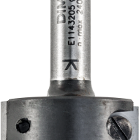 Фреза Dimar E1143205 DTECH четверть 9,5мм сменные ножи D28,6x13,25 L51,7 подшипник, хвостовик 8