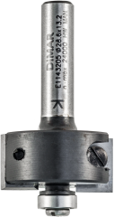 Фреза Dimar E1143205 DTECH четверть 9,5мм сменные ножи D28,6x13,25 L51,7 подшипник, хвостовик 8