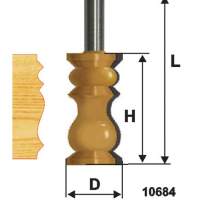 Фреза кром фигурная ф32х57мм хв 12мм Энкор 10684