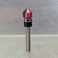 Фреза пазовая V образная (с верхним подшипником) 90° D=12x12x56 S=8 PROCUT 218820P