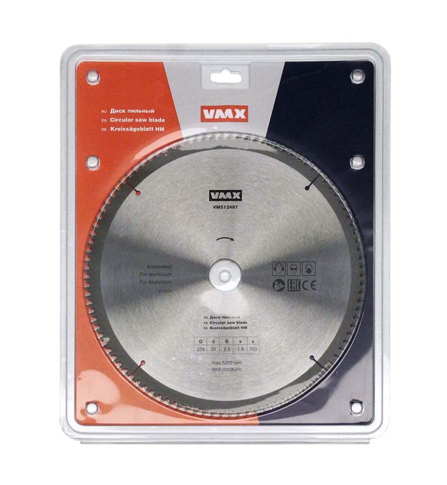 Диск пильный ф255х30 z100   алюминий Энкор 512487