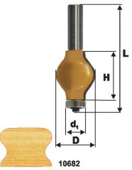 Фреза кром фигурная ф32х38мм хв 12мм Энкор 10682