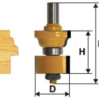 Фреза комб универсальная ф35х26мм хв 12мм Энкор 10616