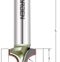 Фреза врезная радиусная  (Псевдофиленка) Z=2 R=9.5 D=25.4x19.1x50 S=8 ARDEN 213821