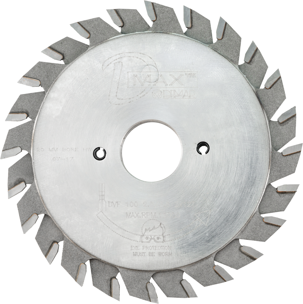 Пила Dimar 95600103 подрезная сэндвич D100x20x2,8-3,6 Z2x12 двойной ресурс