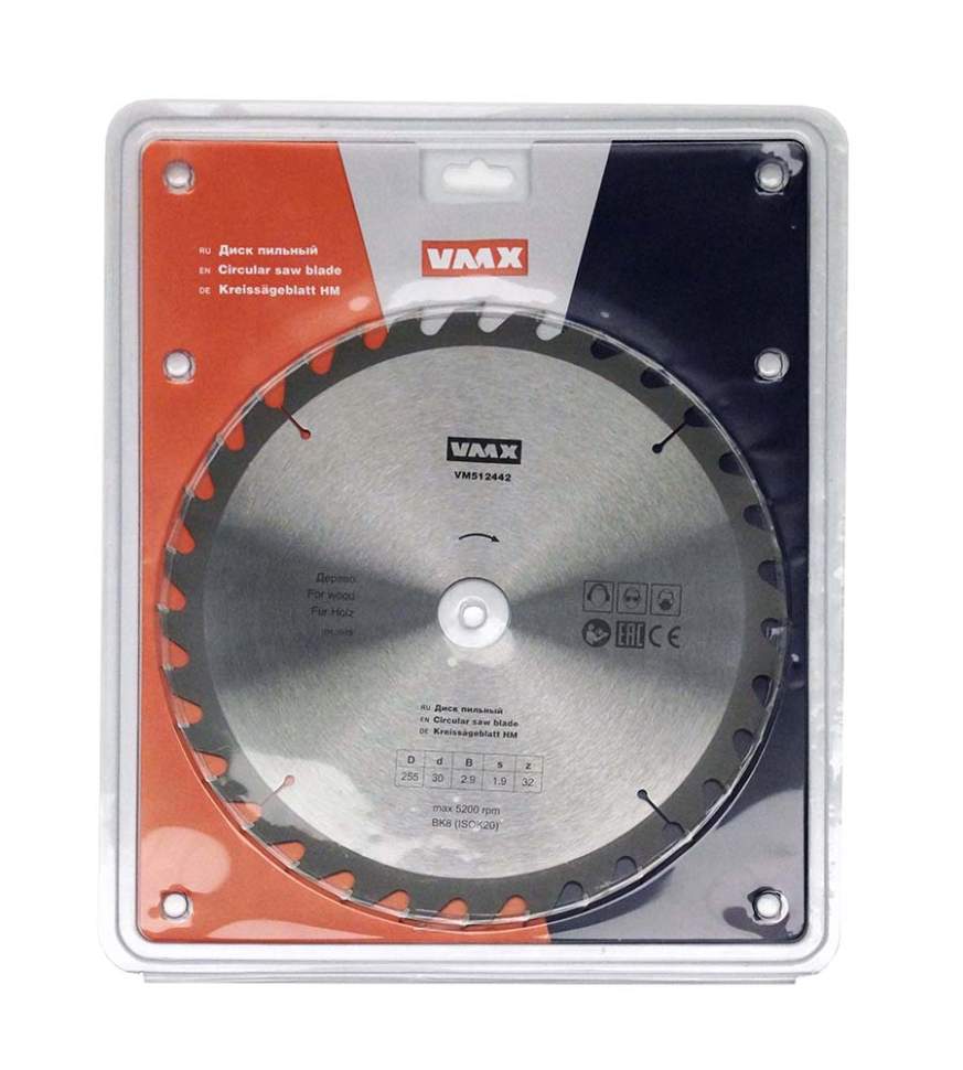 Диск пильный ф255х30 z32    дерево Энкор 512442