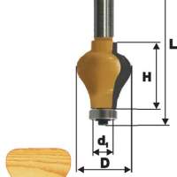 Фреза кром фигурная ф32х38мм хв 12мм Энкор 10681