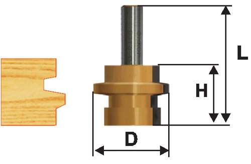 Фреза комб универсальная ф31,8х26мм хв 12мм Энкор 10614 (L1- мм, L2- мм, D1- мм, D2- мм)
