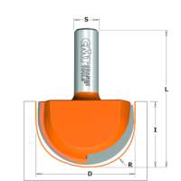 СМТ Фреза пазовая галтельная D=50,8 I=31,75 S=12 L=69,8  914.990.11 914.990.11
