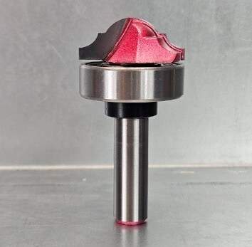 Фреза "Гусёк" с верхним подшипником R1=6,35 R2=10,3 D=35x14,4 S=12 PROCUT 222212BP