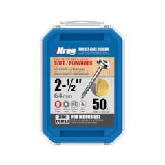 Шурупы с крупным шагом 2-1/2" - 50 шт Kreg SML-C250-50-INT