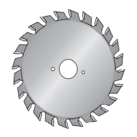 Пила Dimar 90600103 подрезная сэндвич D100x20x2,8-3,6 Z2x12