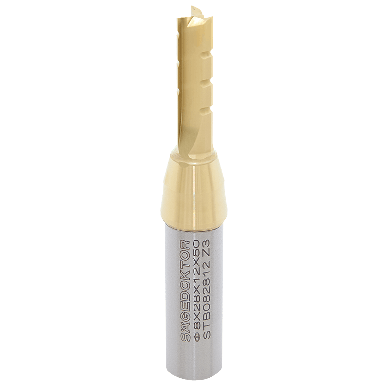 Фреза концевая прямая стружколом нестинг SAGEDOKTOR D8 L28 S12 SL50 Z=3 HW STB082812 Z3