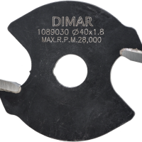 Фреза Dimar 1089030 дисковая коническая торцевой паз 1,85 мм D39,5 посадка для оправки