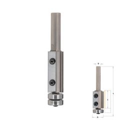 Фреза обгонная с нижним подшипником , смен.ножи HM Z2 S=12 D=19x50 RH Woodwork/Вудворк 657.1950.12s 