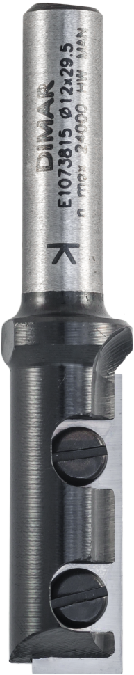 Фреза Dimar E1073815 DTECH пазовая D12x29,5 L66 Z1 сменный нож хвостовик 8