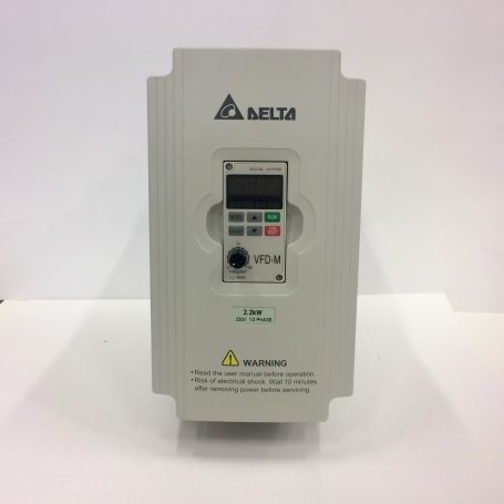 Инвертор DELTA VFD-M 2,2 КВт - без упаковки с уценкой для шпинделя