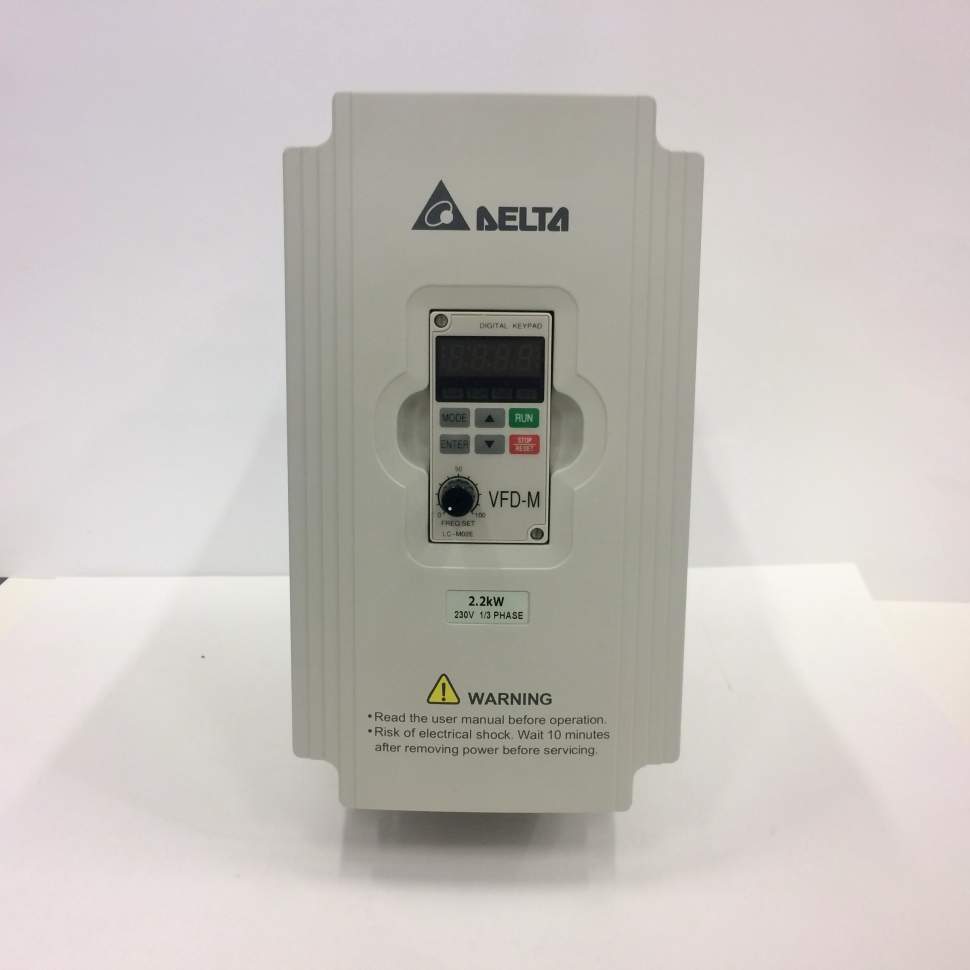 Инвертор DELTA VFD-M 2,2 КВт - без упаковки с уценкой для шпинделя