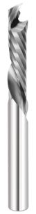 Фреза спиральная однозаходная двунаправленный рез (компрессионная) D=3.175x17x45 S=3.175 Z1 Tideway LCZ1C31751 (L1-45 мм, L2-17 мм, D1-3.175 мм, D2-3.175 мм)