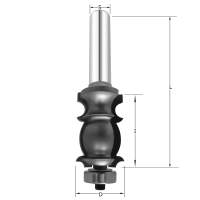 Фреза молдинговая 1 D=24x36.5x89 S=12 PROCUT 722.312436