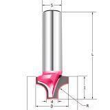 Фреза врезная радиусная  (псевдофиленка) R=12.7 D=34.93x22.2x65 d1=10 S=12 PROCUT 213231P