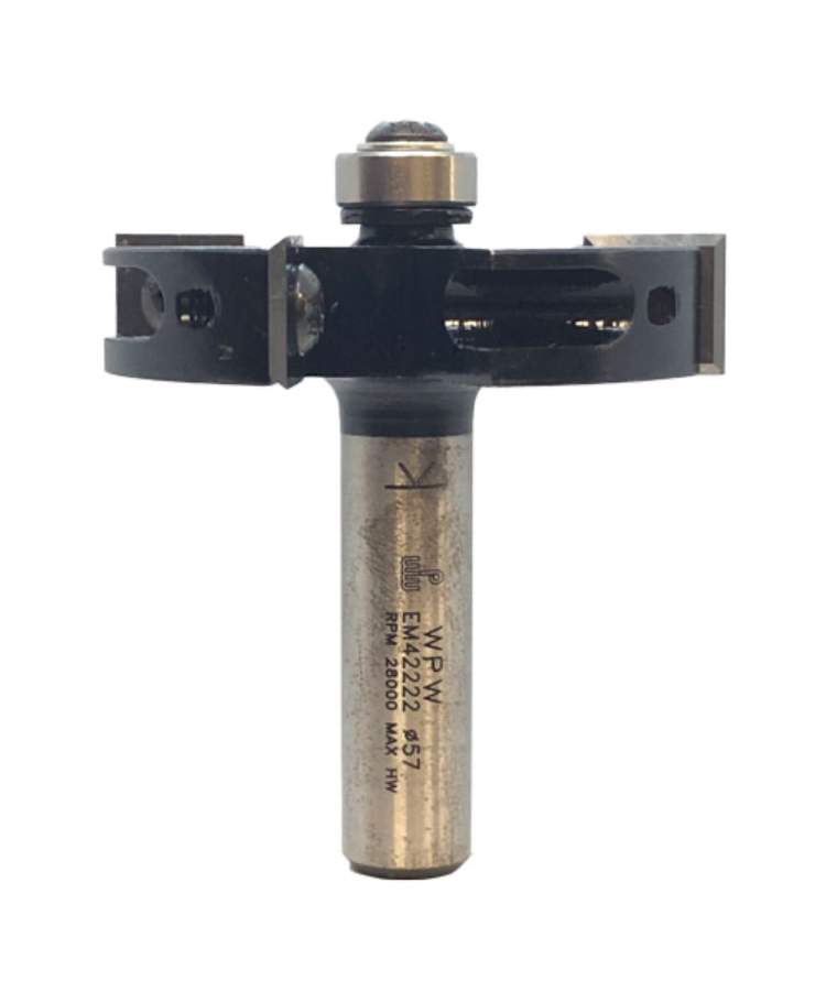 Фреза WPW EM21275K четверть 12,7 мм сменные ножи KCR08 D35 B12 Z2 хвостовик 8