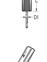 Втулка WPW TK10045 для сверла 4,5мм в присадочный патрон D10 L23