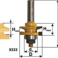 Фреза комб рамочная ф41,3х26мм хв 12мм Энкор 9333