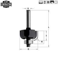 Фреза концевая CMT-contractor внешн.радиус R=9,5 (нижн. подш.) S=8 D=31,7x12,7 K937-317