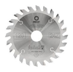 Диск подрезной конический 120x22x3.0/4.0/p=2.2 z24 Conical tooth PROCUT 756.1202224