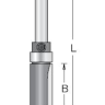 Фреза Dimar 1072029 копировальная D19,1x44 L92 хвостовик 12