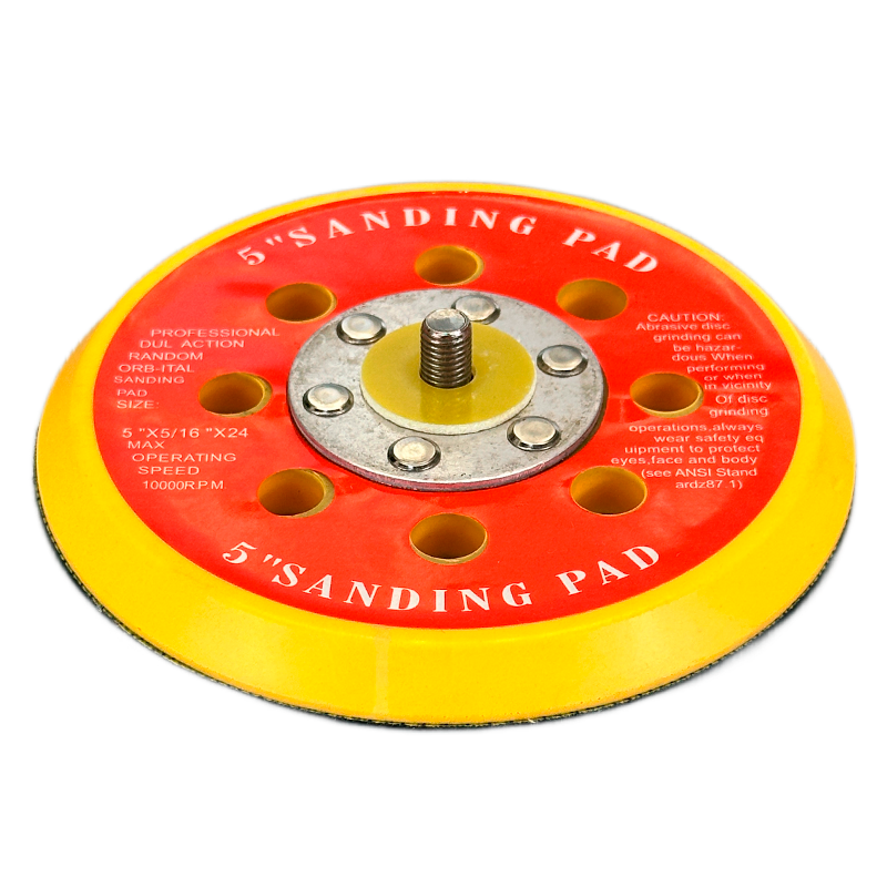 Шлифовальная подошва 125x125x10  8 отверстий UNIQTOOL UTG-S919A8