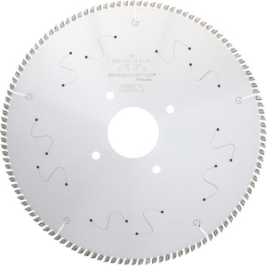 Пила SÄGEDOKTOR 350x3.5x2.5x30x84Z CBD15 B-07 ProGrade Laser Slits Pinholes 3500212 PG W3333