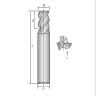 Фреза спиральная по стали Lasting Victory 883L-A 030303
